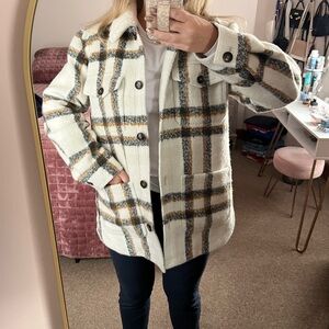 Loft shacket, size medium